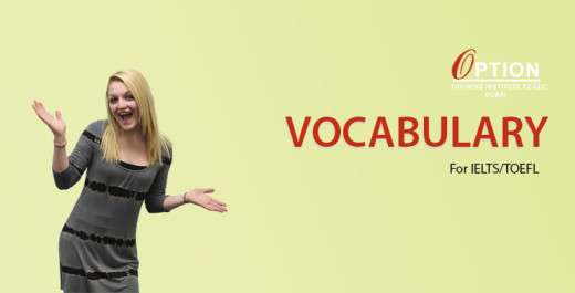Vocabulary IELTS/TOEFL